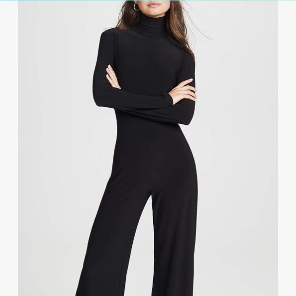 Norma Kamali Turtleneck Jumpsuit